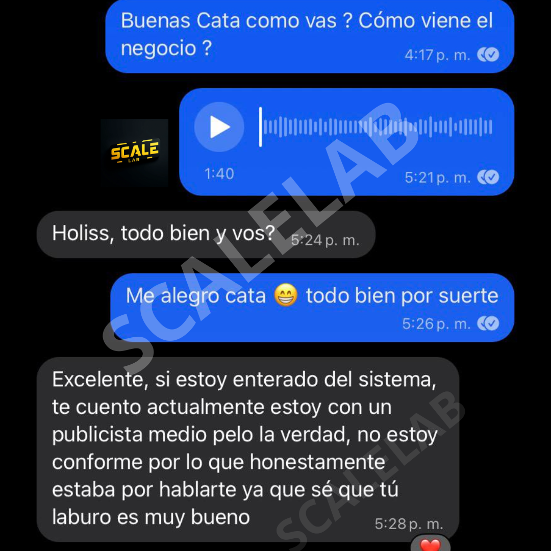 Feedback cliente